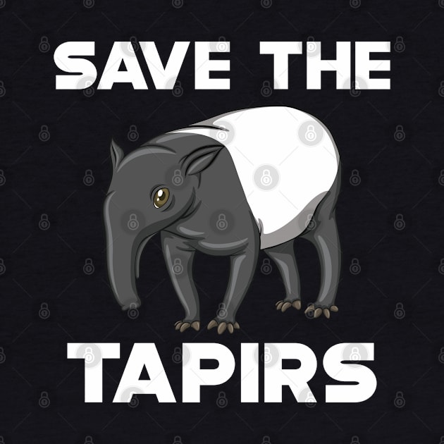 Tapir - Save the tapirs by KC Happy Shop